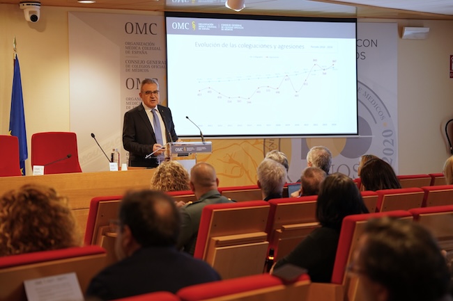 Las agresiones a médicos colegiados en Castilla-La Mancha