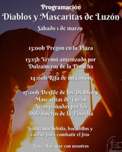 Carnaval de Luzón 2024: Diablos y Mascaritas, tradición ancestral en Guadalajara