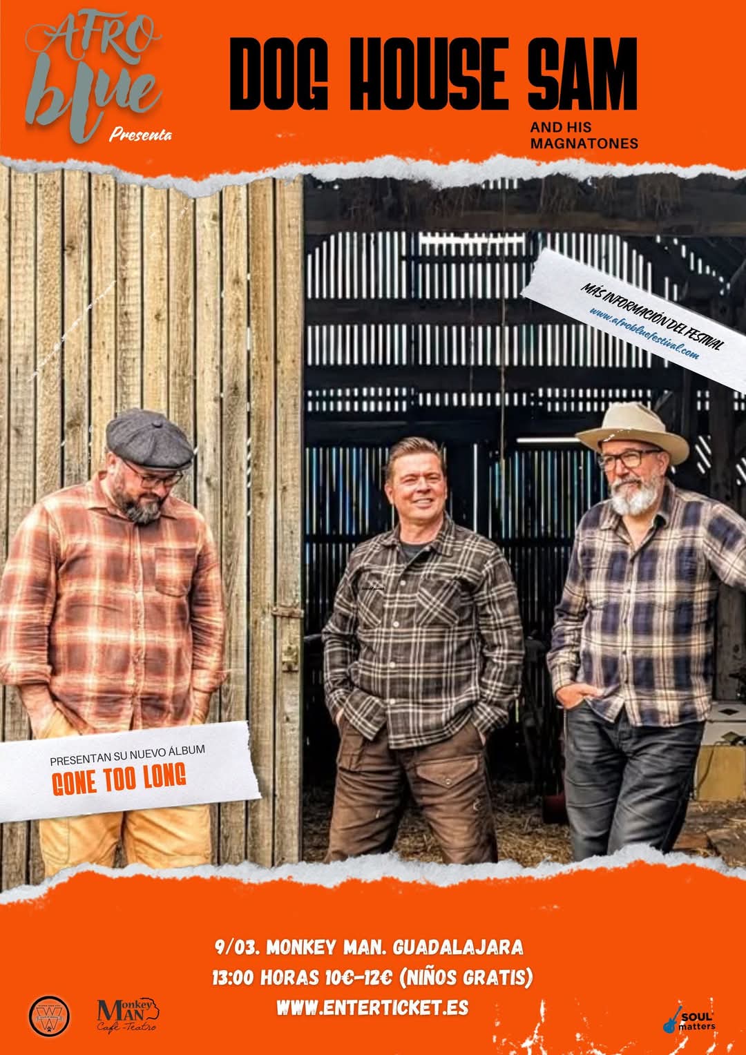 Doghouse Sam & His Magnatones en Guadalajara