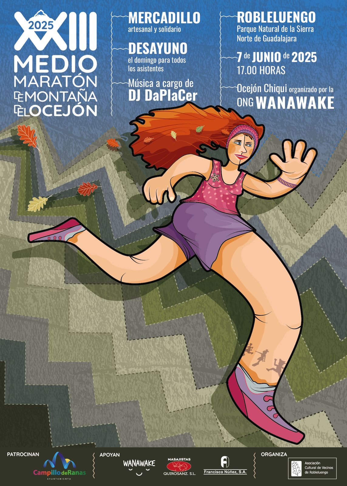 Océano Atlántico Editores se Une al XXIII Medio Maratón de Montaña del Ocejón en Guadalajara