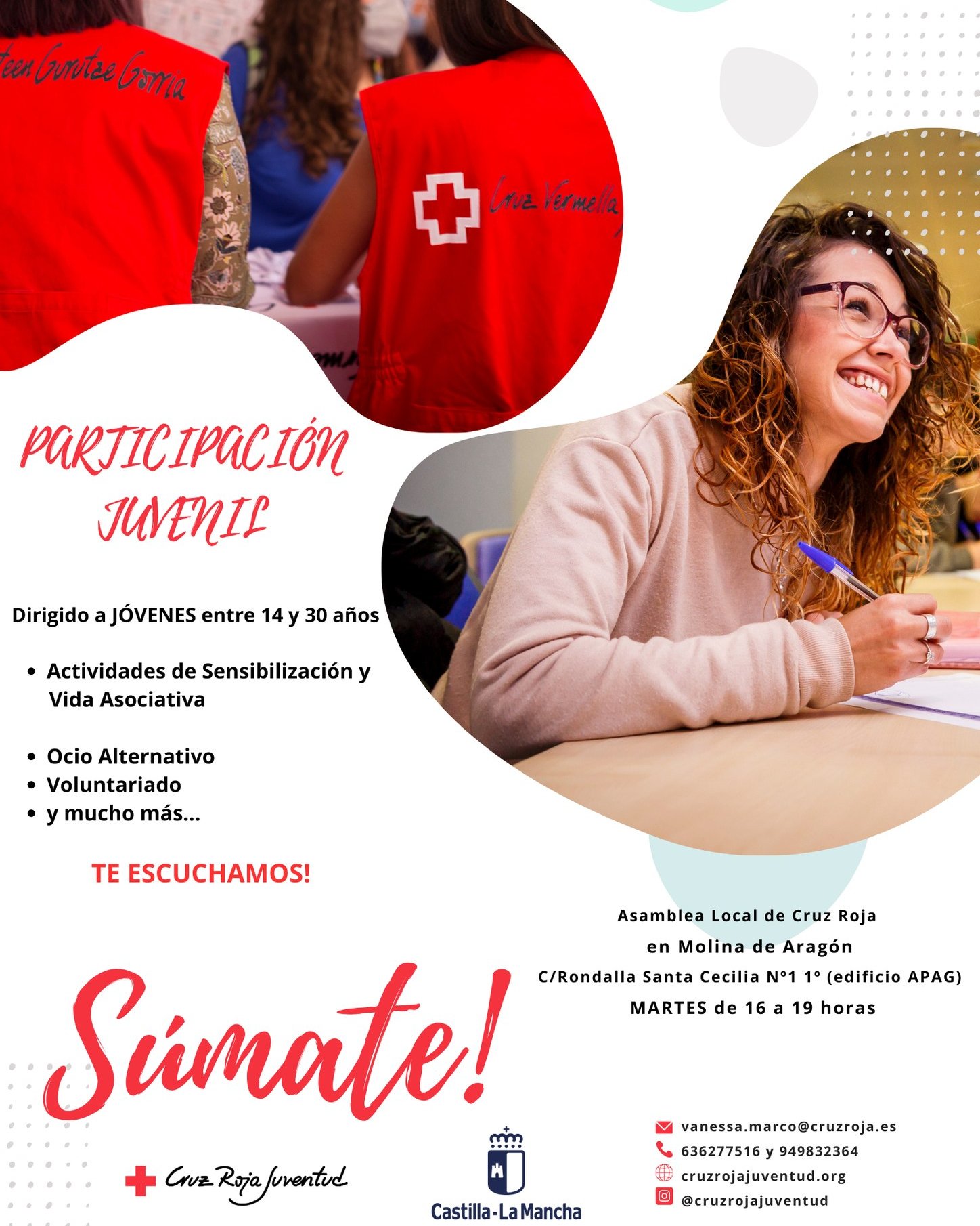 Cruz Roja Juventud abre un nuevo espacio para jóvenes en Molina de Aragón