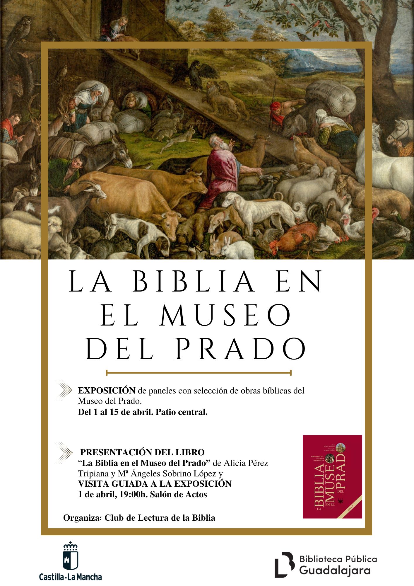 Exposición Gratuita 'La Biblia en el Museo del Prado' en la Biblioteca de Guadalajara: Arte y Fe en el Corazón de la Ciudad