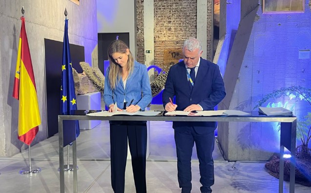 José Luis Vega y Sara Aagesen firman protocolo para crear un Centro de Innovación Territorial en Guadalajara