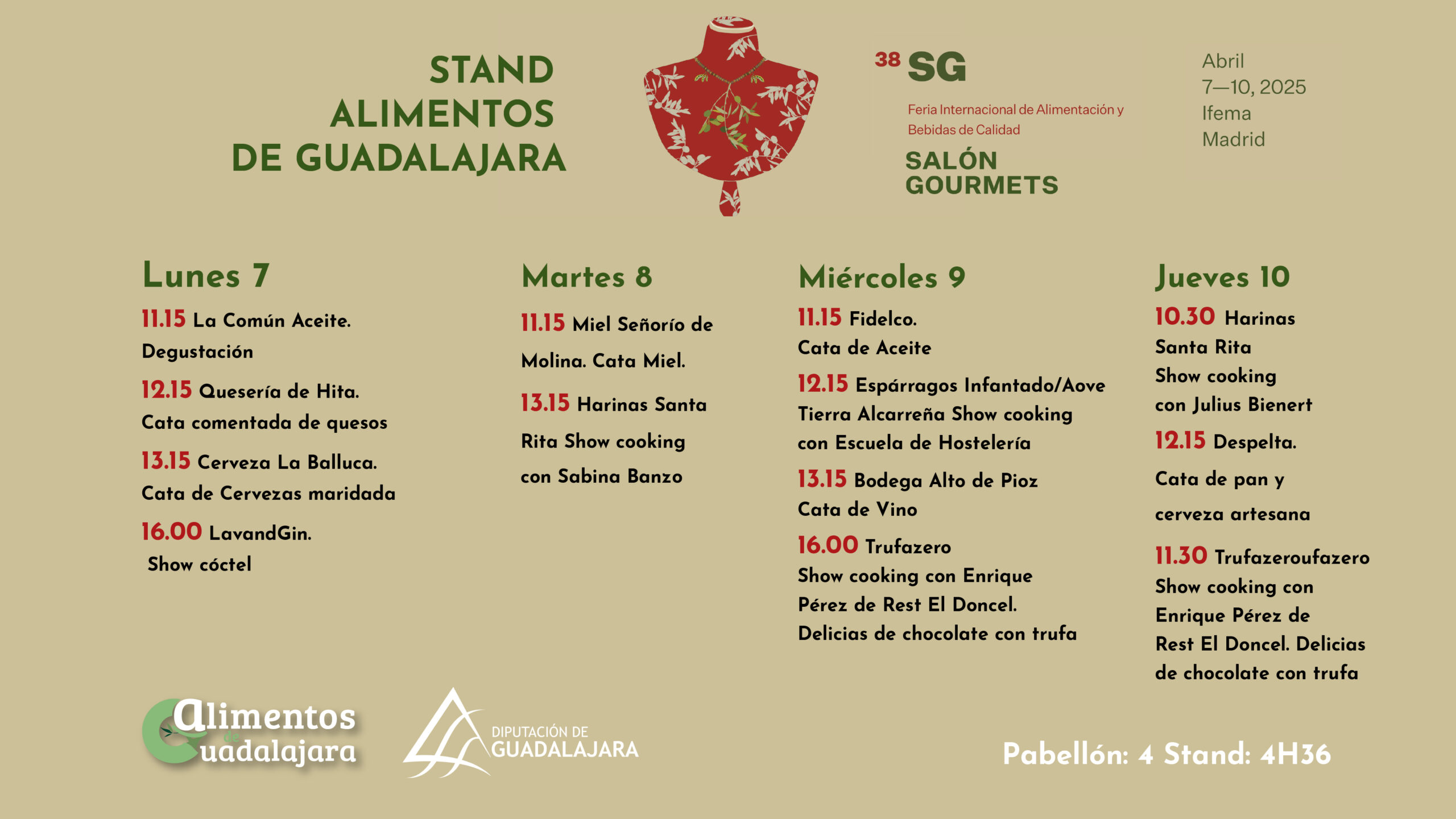 Alimentos de Guadalajara: 25 empresas en el 38º Salón Gourmets de IFEMA