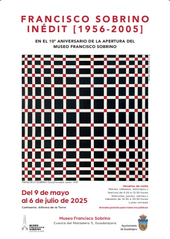El Museo Francisco Sobrino celebra su décimo aniversario con la exposición ‘Francisco Sobrino: Inédit’