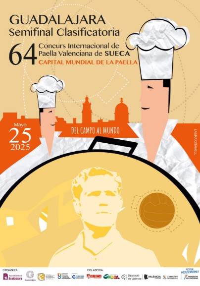 Guadalajara será sede de la semifinal nacional del Concurs Internacional de Paella Valenciana de Sueca 2025