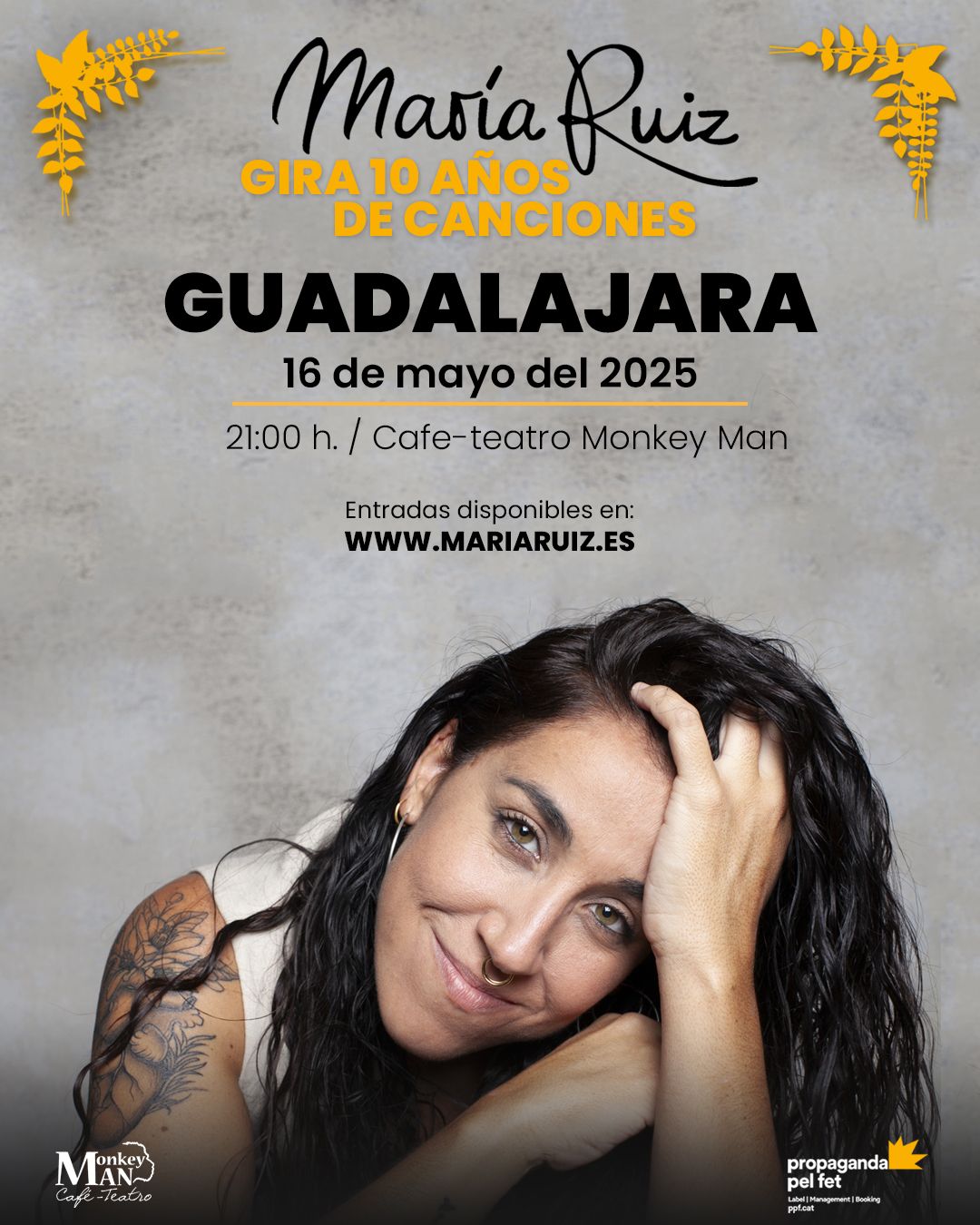 María Ruíz "10 años de Canciones"