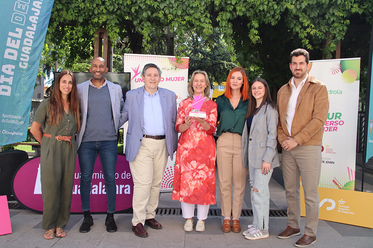 Guadalajara acoge el Tour Universo Mujer 2025 con actividades deportivas por la igualdad