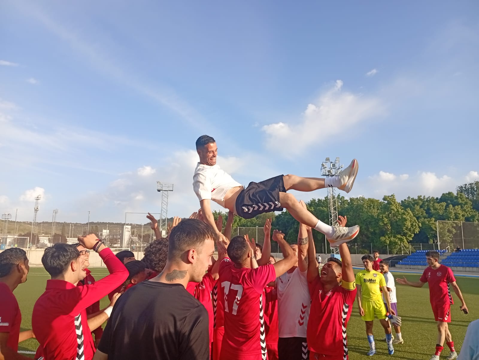 Carlos de la Plata entrenador del Fontanar