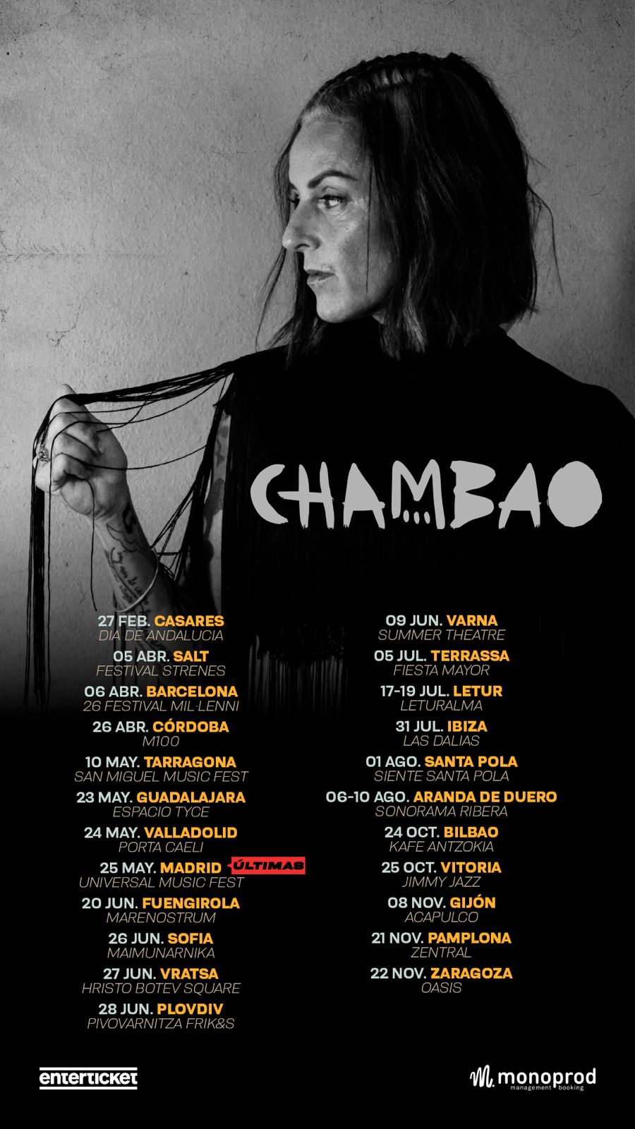 Chambao en Guadalajara: "Fresca" y Flamenco Electrónico en Espacio TYCE - Concierto 2025