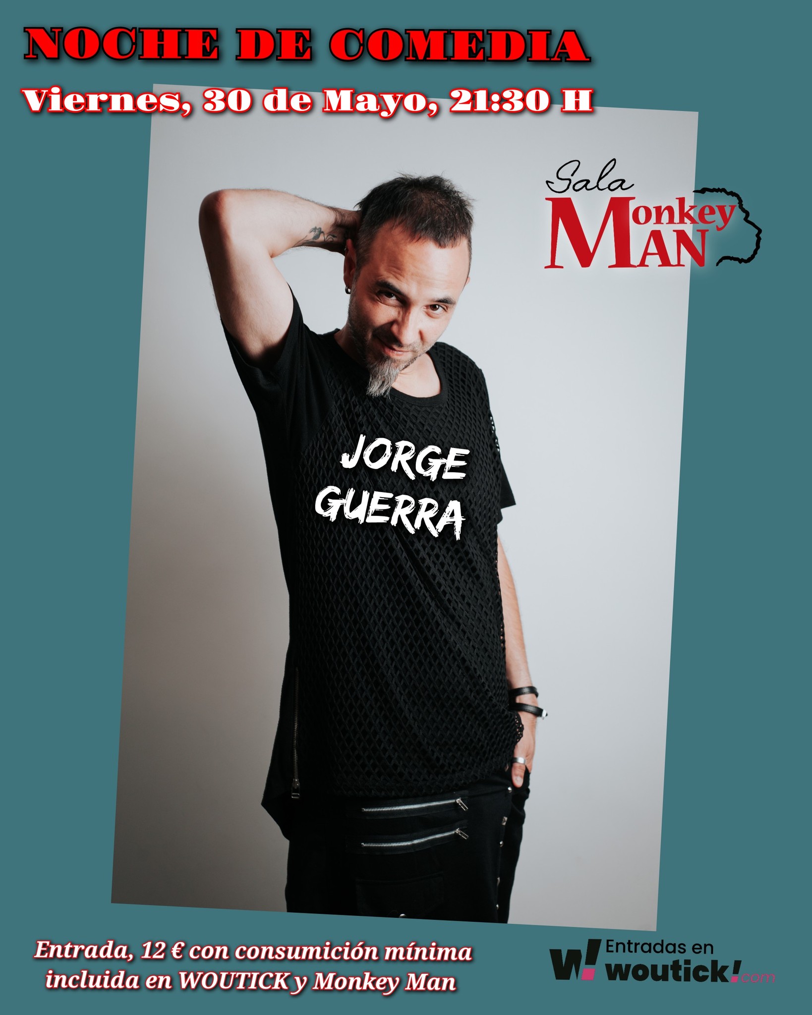 Noche de comedia con Jorge Guerra en Guadalajara