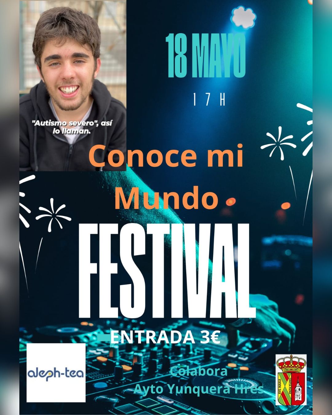 ¡No te pierdas el Festival «Conoce mi mundo» este domingo 18 de mayo en Yunquera de Henares!