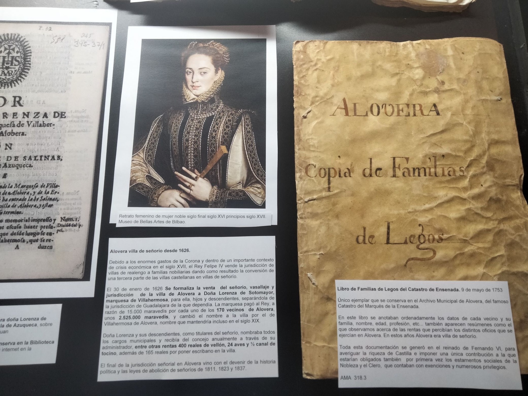 Alovera redescubre su historia señorial en el Día Internacional de los Archivos con documentos del reinado de Felipe IV