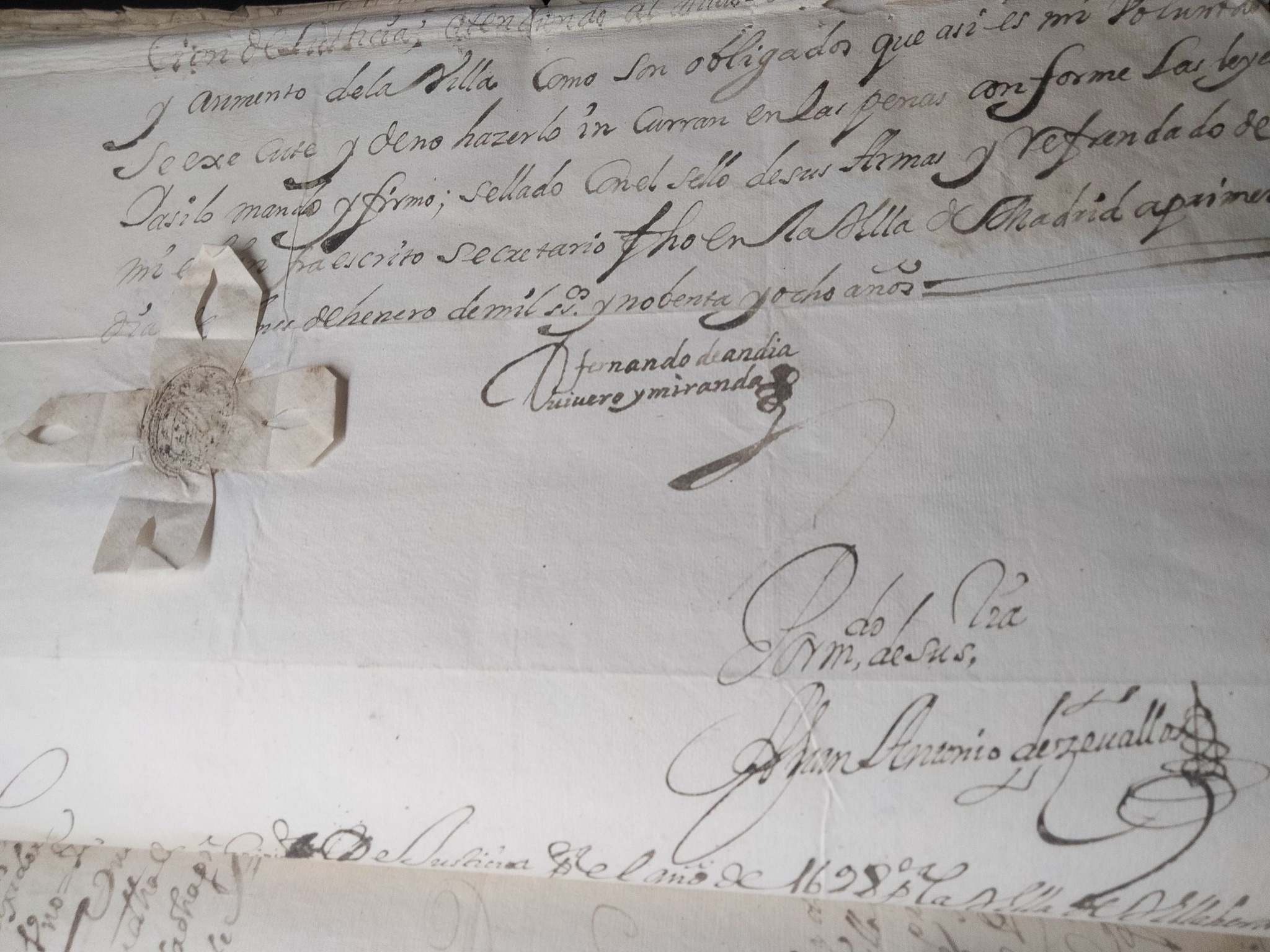 Alovera redescubre su historia señorial en el Día Internacional de los Archivos con documentos del reinado de Felipe IV