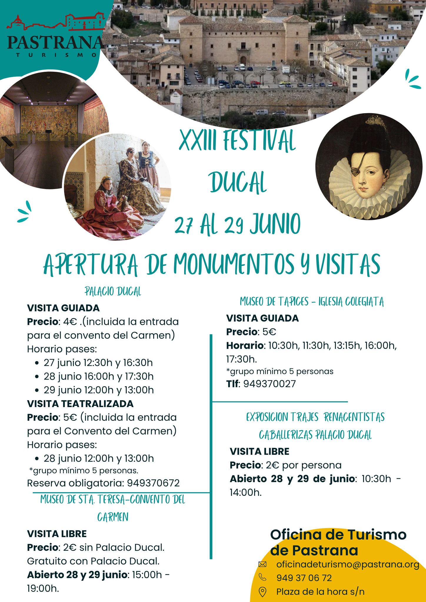 Festival Ducal de Pastrana 2025 VIERNES 27 DE JUNIO