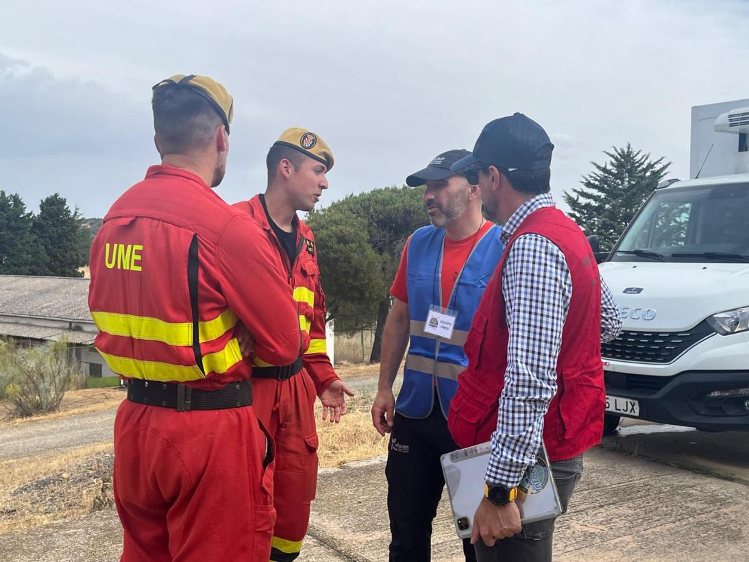 Castilla-La Mancha realiza simulacro contra incendios 2025