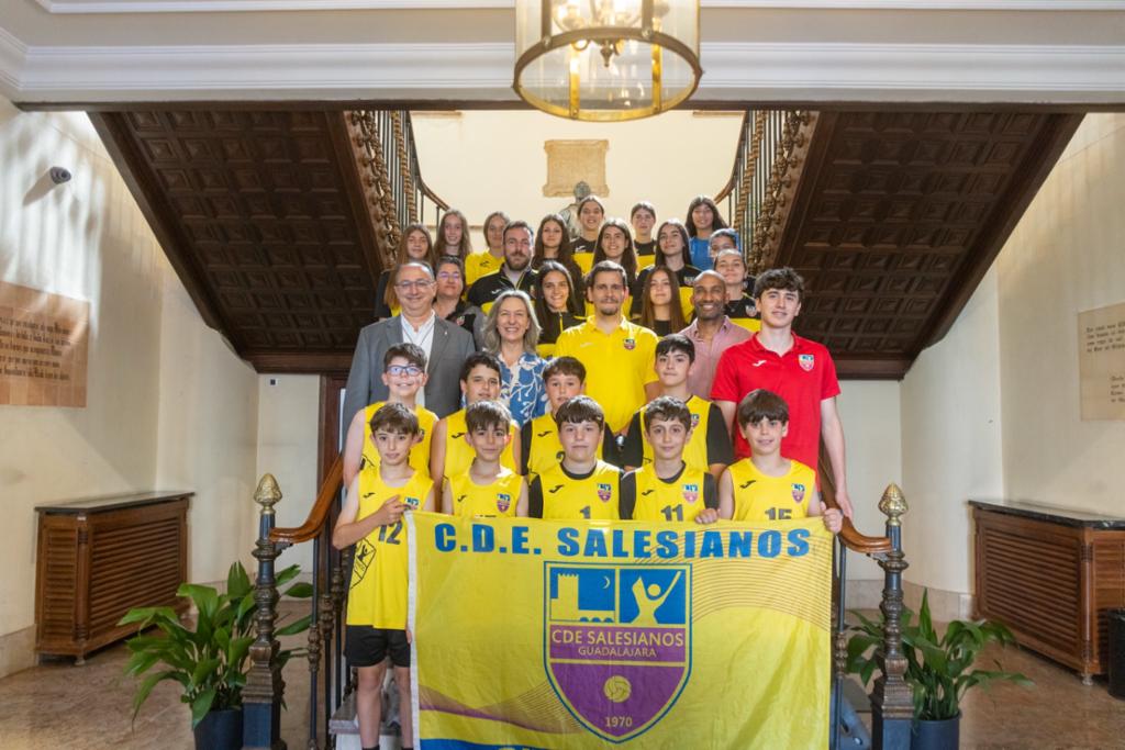 El Ayuntamiento de Guadalajara apoya al Club Deportivo Salesianos con un convenio para el deporte base