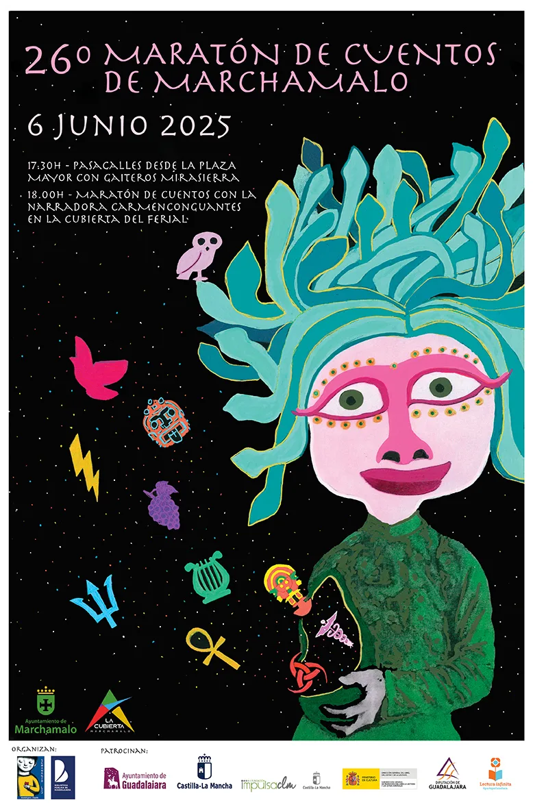 El Maratón de los Cuentos también llegará a Marchamalo este viernes 6 de junio
