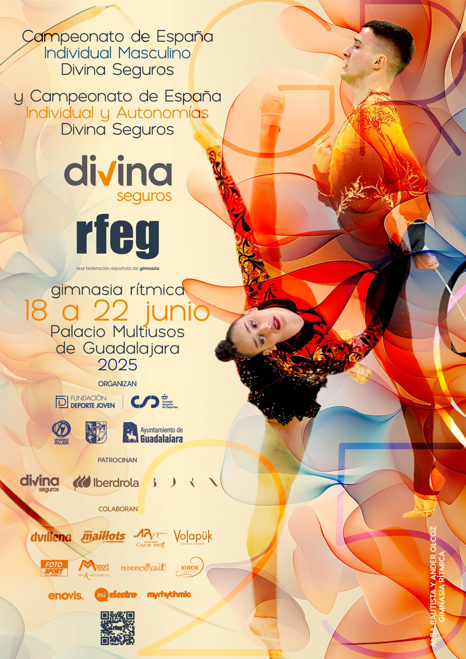 Guadalajara acoge el Campeonato de España de Gimnasia Rítmica 2025 con cinco días de competición de élite