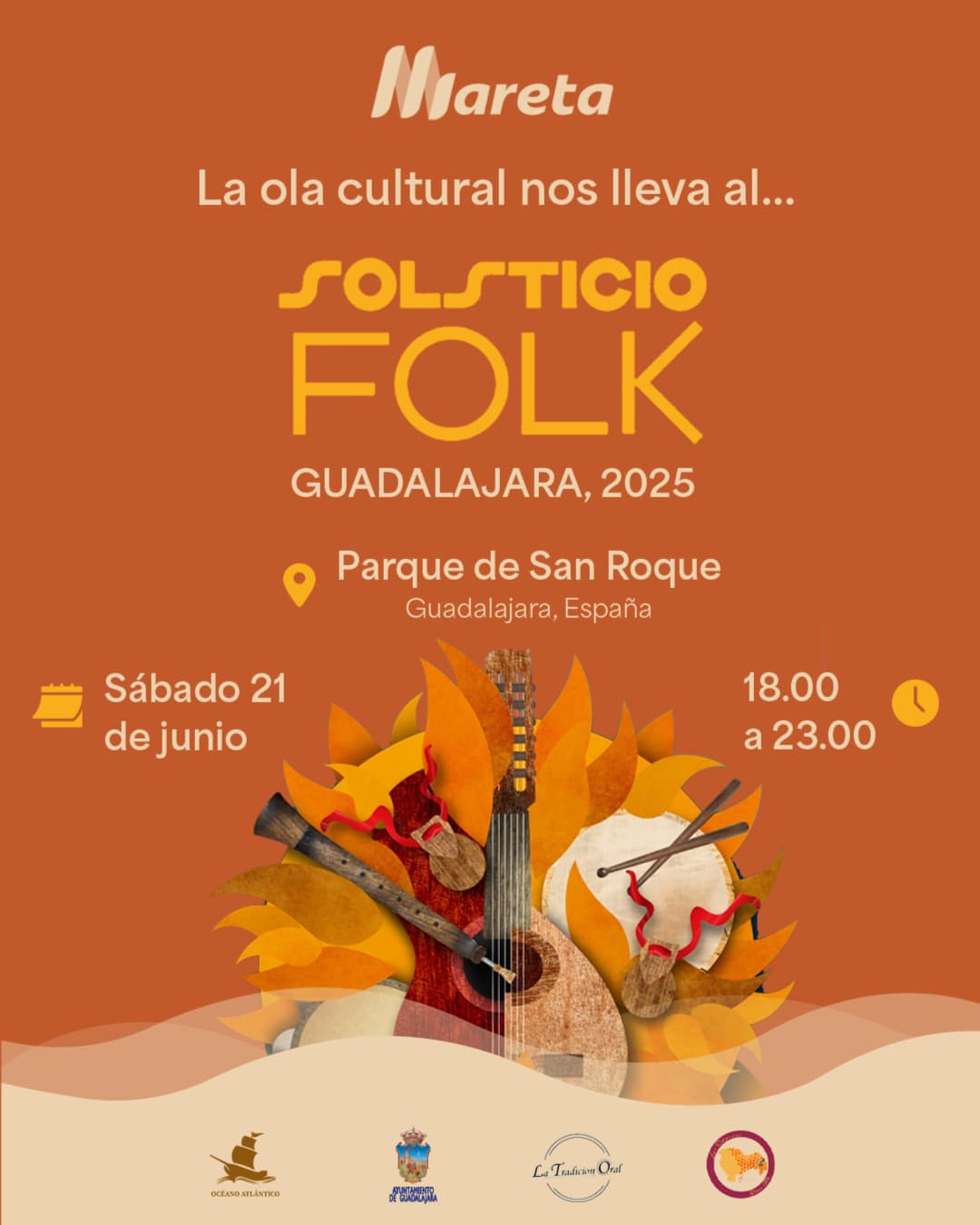 Mareta apuesta por la música en el Solsticio Folk de Guadalajara con literatura y cultura hispano-mexicana