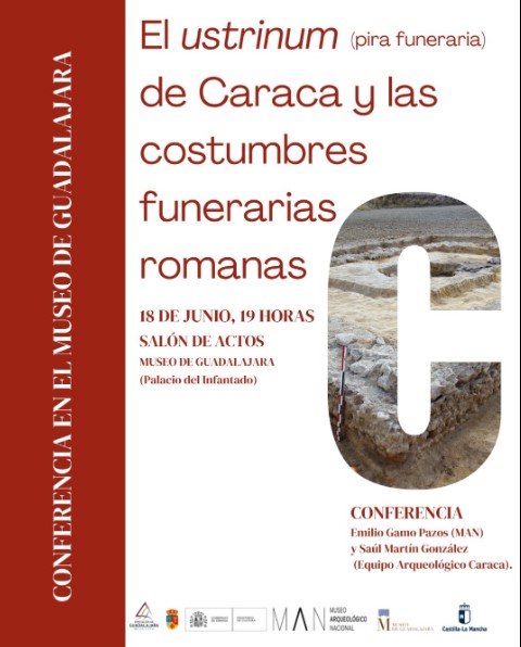 El Museo de Guadalajara acoge una conferencia sobre costumbres funerarias romanas