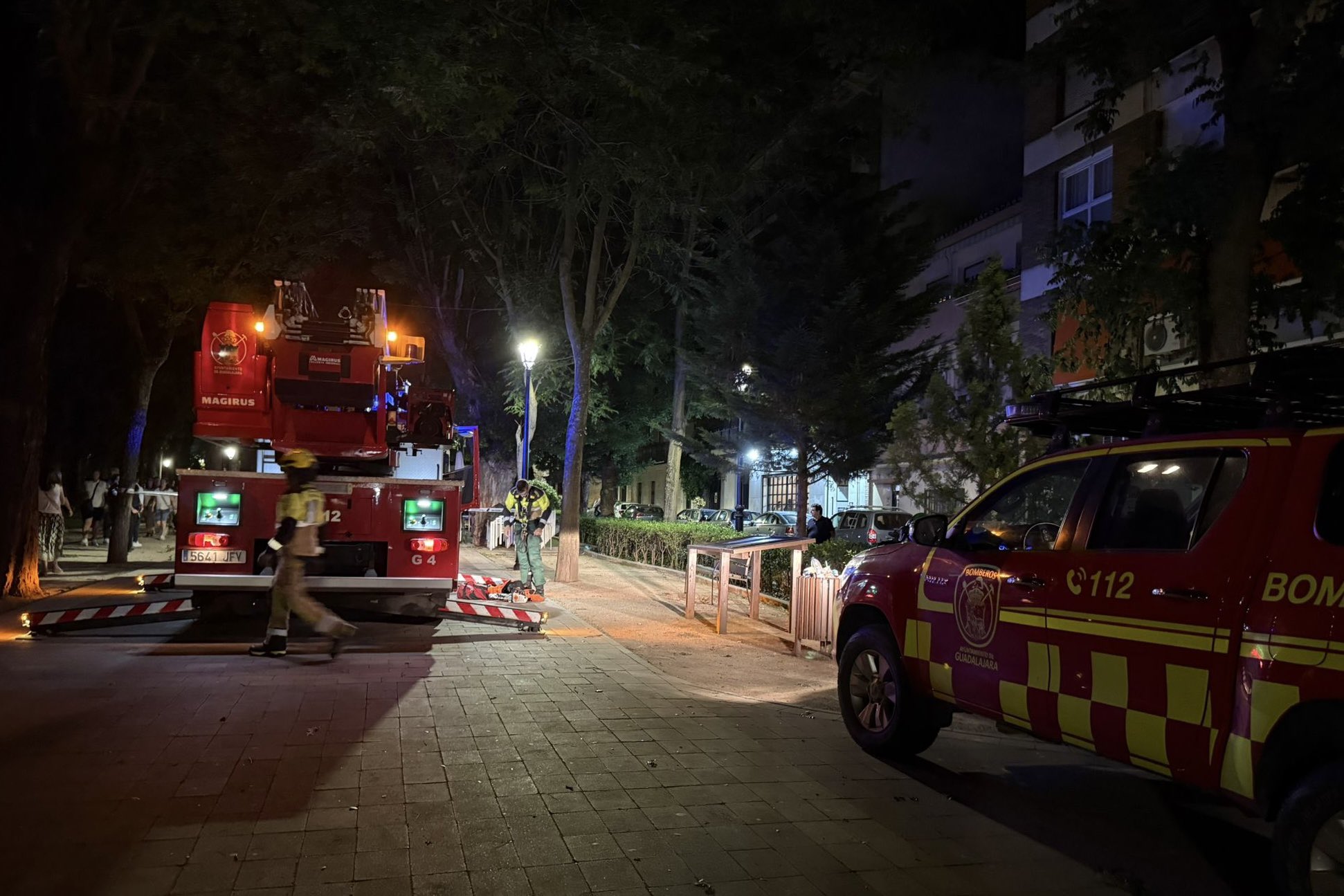 Suspendido el concierto del Solsticio Folk de Germán Ruiz Quinteto tras la caída de varias ramas en San Roque