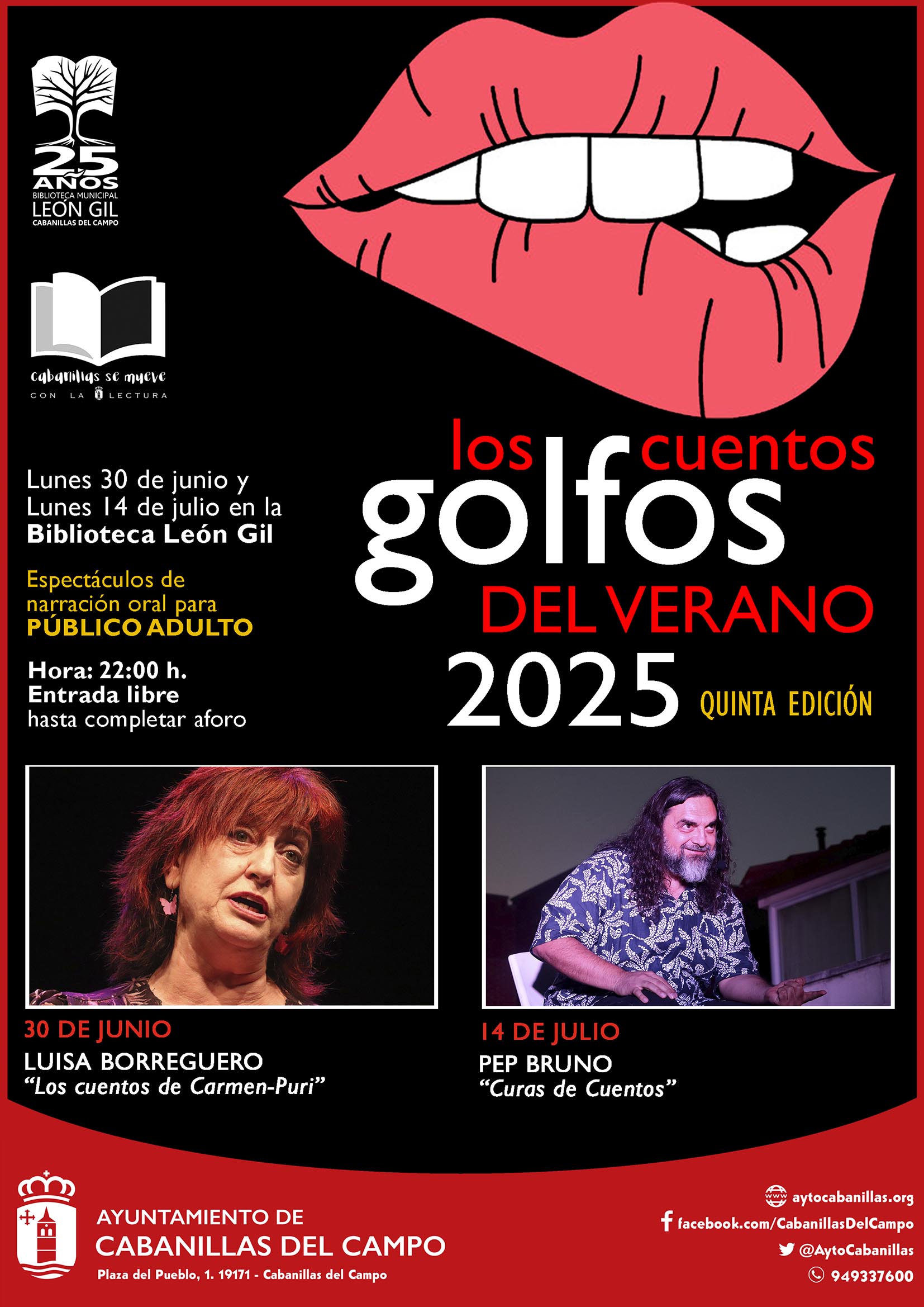 V CUENTOS GOLFOS DEL VERANO en Cabanillas