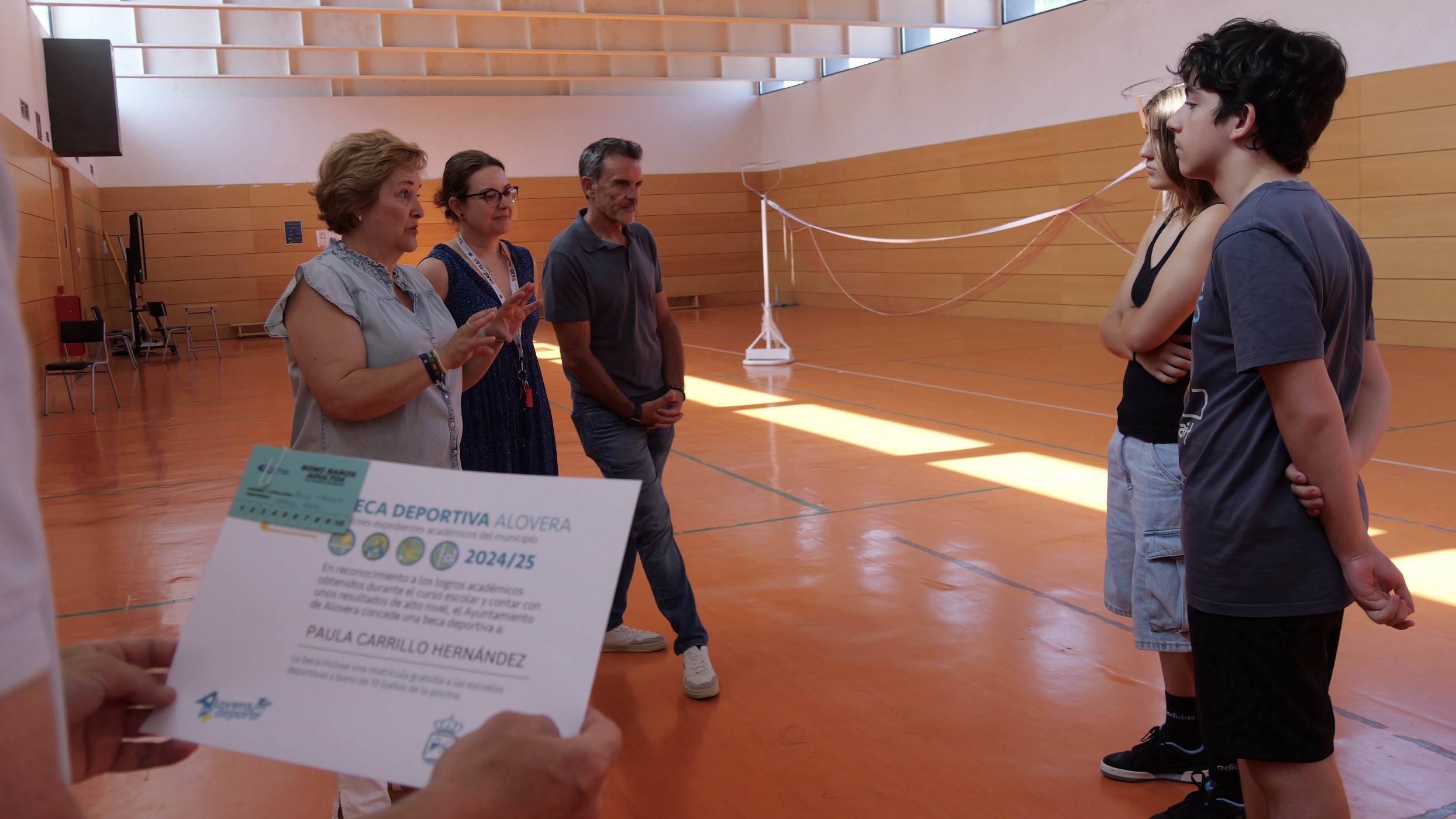 Becas deportivas en Alovera para los mejores alumnos: educación y deporte unidos