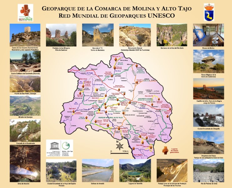 La Diputación apoya la actividad científica y divulgativa del Geoparque de Molina con 65.000 €