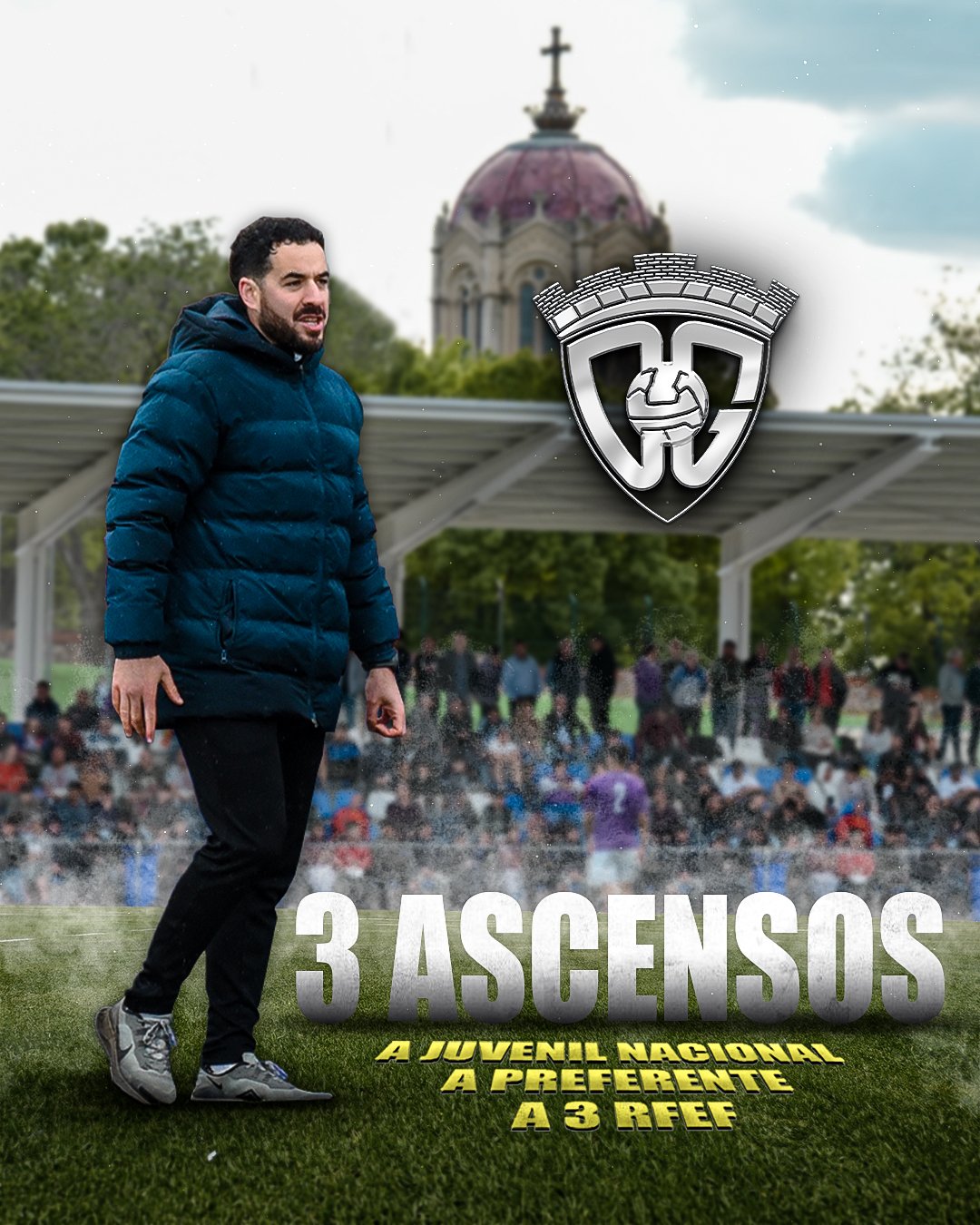 Tito Ablanque seguirá como entrenador del CD Guadalajara B tras el ascenso a Tercera RFEF