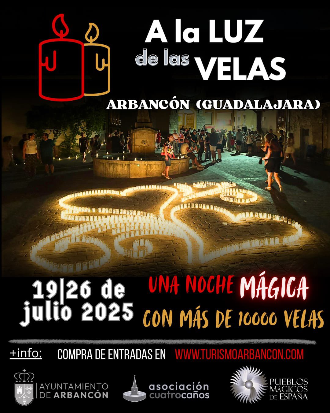 A la luz de las Velas 2025 Arbancón