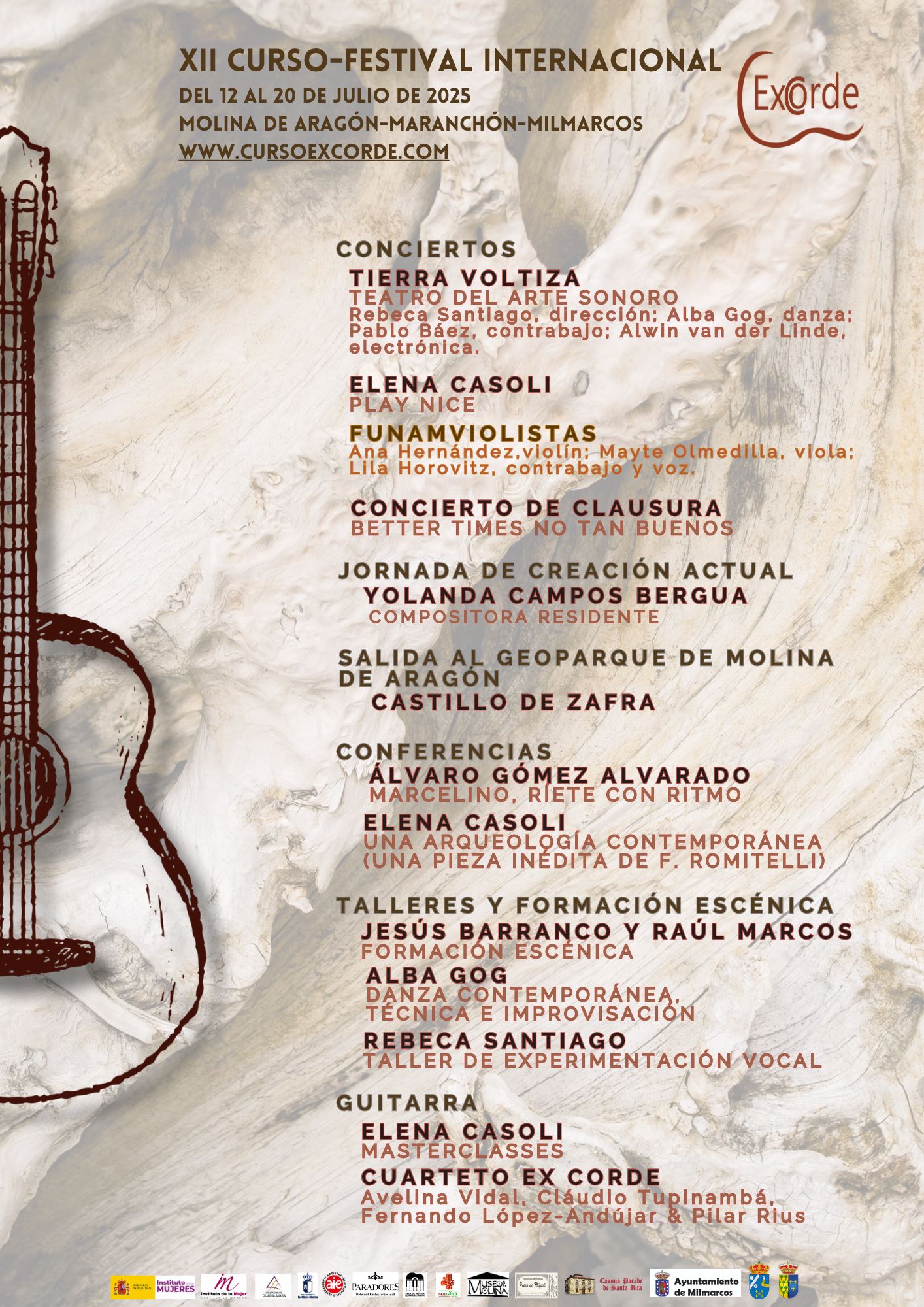 EX CORDE 2025: música contemporánea, guitarra y cultura en el Alto Tajo para activar la España vaciada