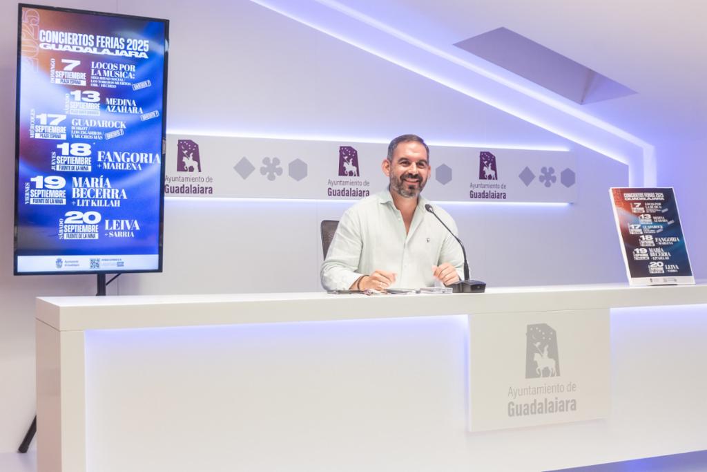 Conciertos de las Ferias de Guadalajara 2025: Fangoria, María Becerra y Leiva actuarán en la Fuente de la Niña