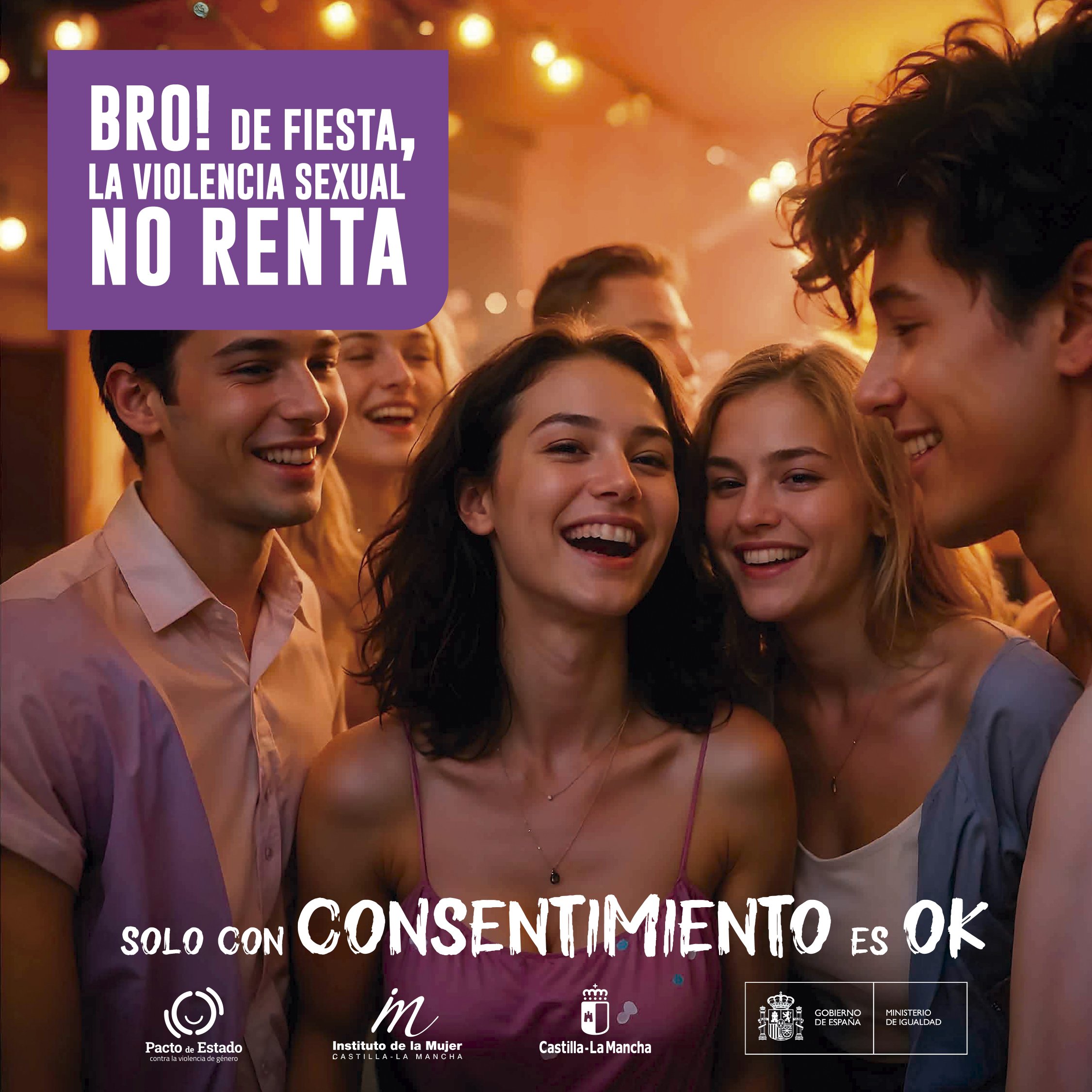 La cabanillera Itziar Gregorio protagoniza la campaña regional “La violencia sexual no renta” de Castilla-La Mancha