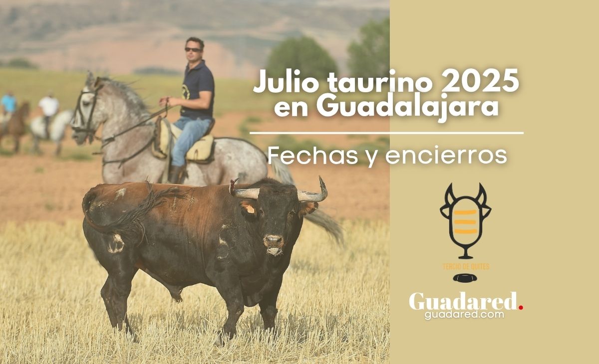 Julio 2025 llega cargado de fiesta y toro en Guadalajara: consulta aquí el calendario de encierros 
