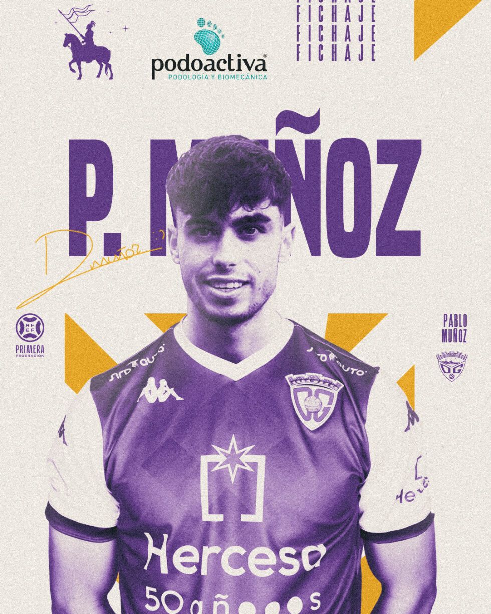 Pablo Muñoz se une al C.D. Guadalajara como tercer fichaje para su regreso