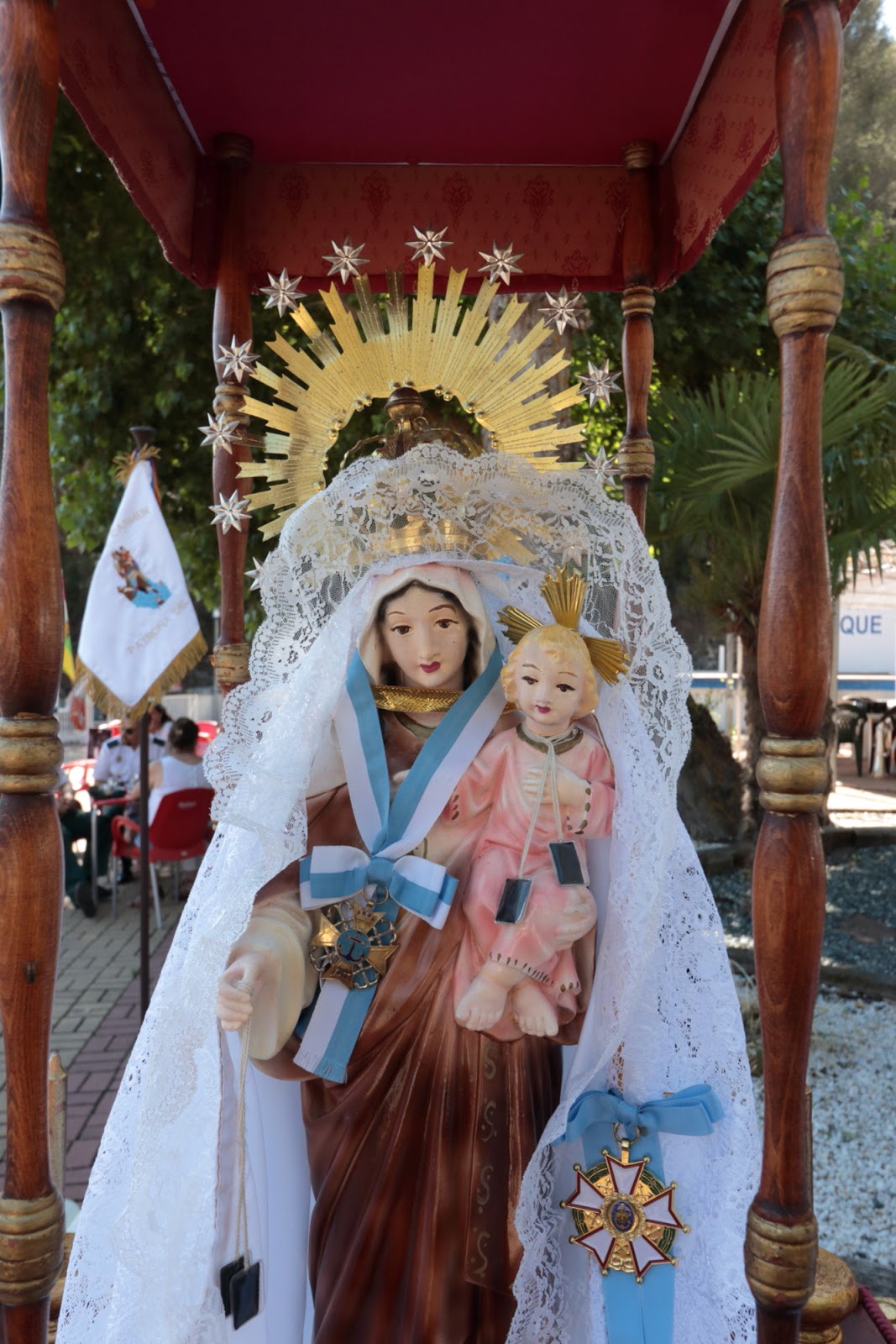 Procesión Marinera de la Virgen del Carmen en el Lago de Bolarque