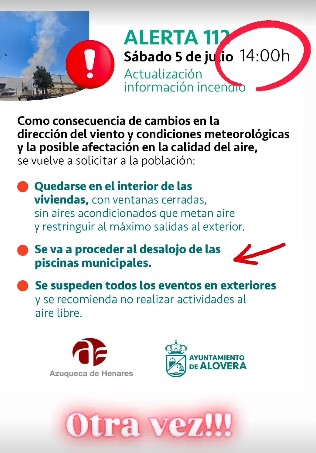 Incendio en nave de reciclaje de baterías de litio en Azuqueca de Henares: daños, bombero herido y medidas de emergencia