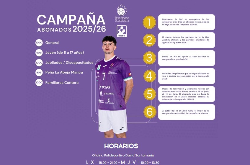 Campaña de Abonados 2025/26