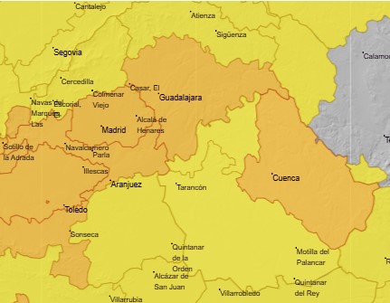 TIEMPO EN GUADA: Guadalajara alcanza los 40ºC con aviso naranja por calor sofocante