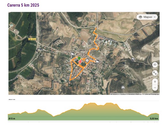 5K – Iniciación o disfrute (10 € hasta el cierre de inscripciones)