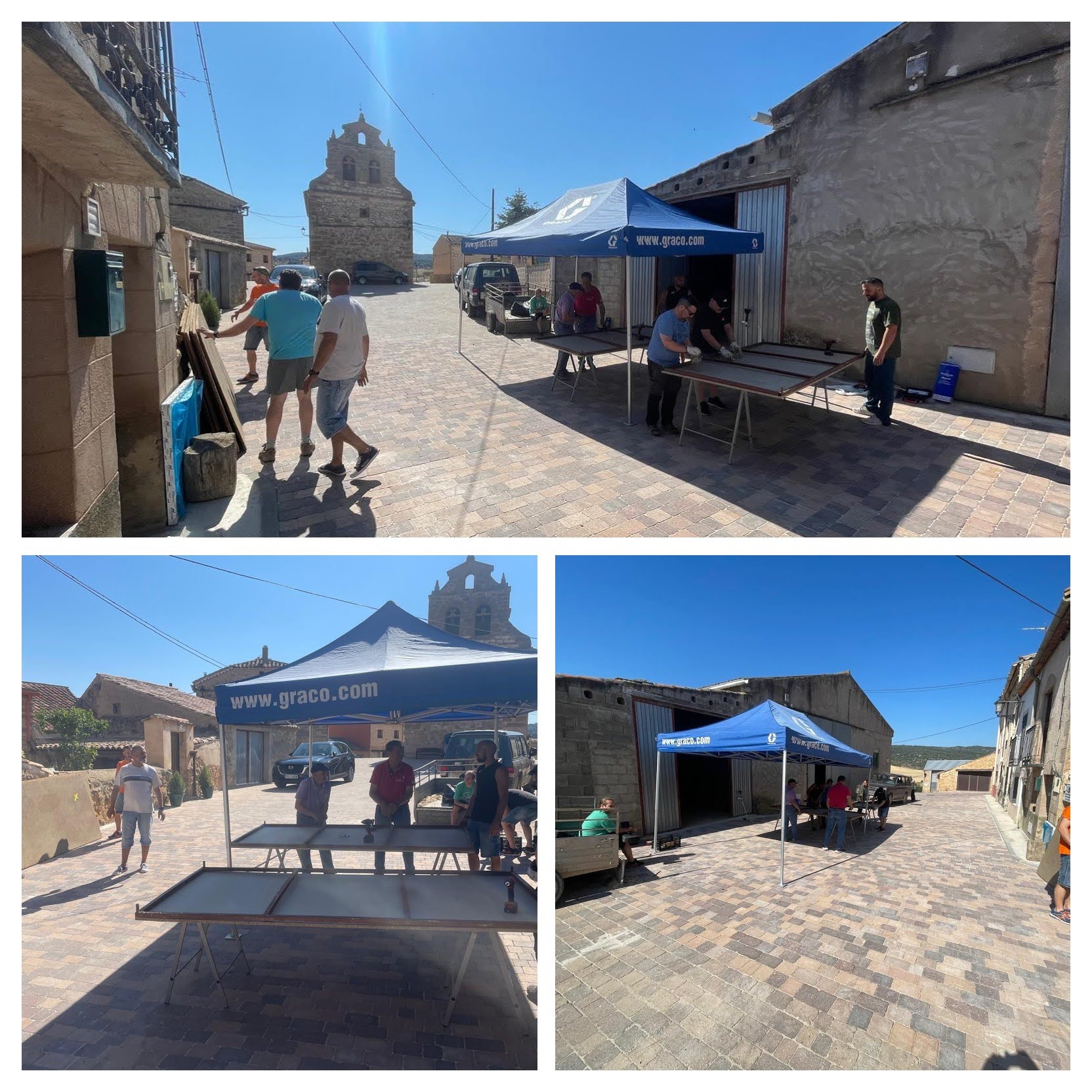 Baides, Huérmeces del Cerro y Viana de Jadraque renuevan su escenario conjunto para las fiestas de agosto