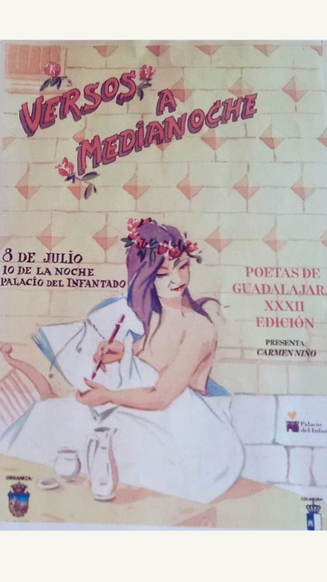 El Palacio del Infantado acoge con gran éxito la 32 edición de ‘Versos a Medianoche’