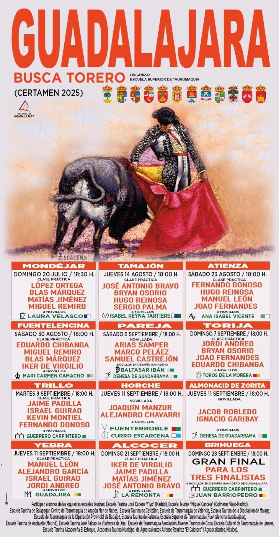 X Certamen ‘Guadalajara busca torero’ 2025