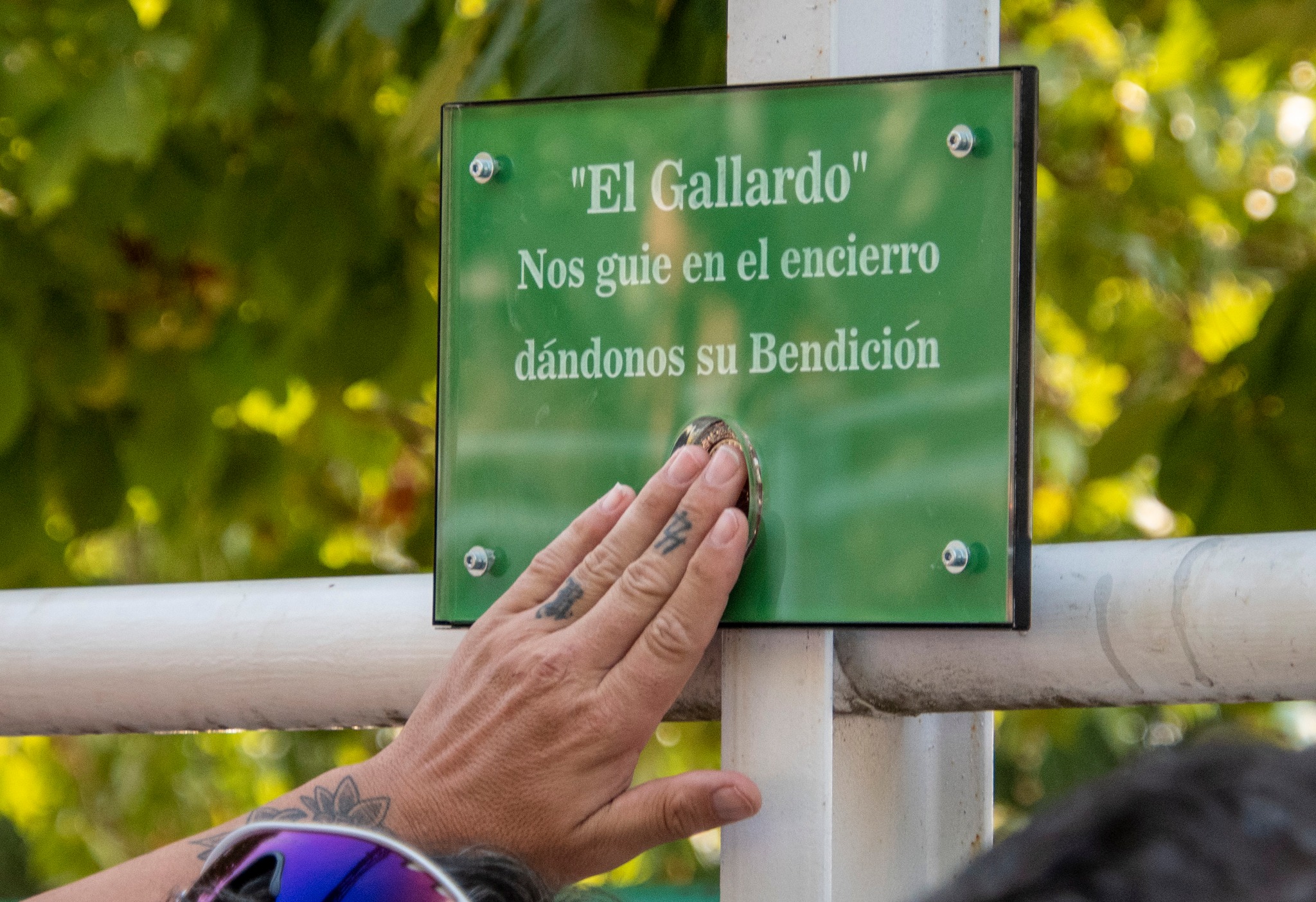 Primer encierro en honor al Gallardo