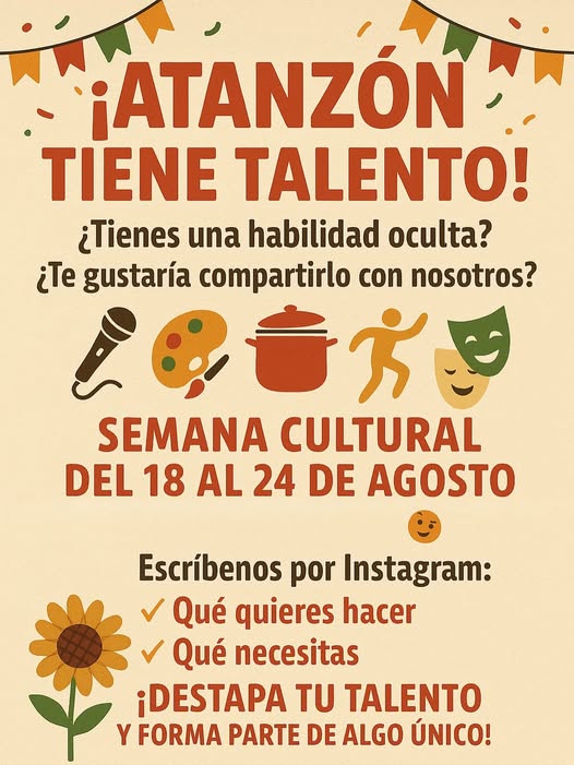 Semana Cultural de Atanzón 2025