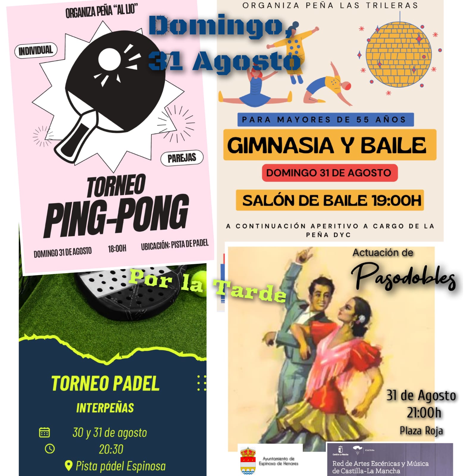 Espinosa de Henares celebra el Día de la Bicicleta en sus Fiestas Patronales 2025 con deporte, música y actividades para todas las edades