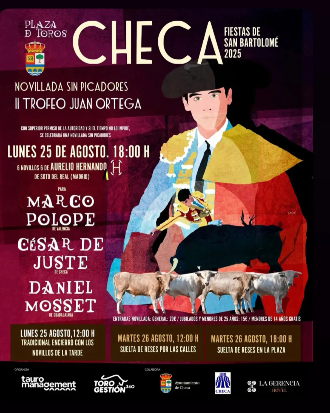 Novillada sin picadores Checa