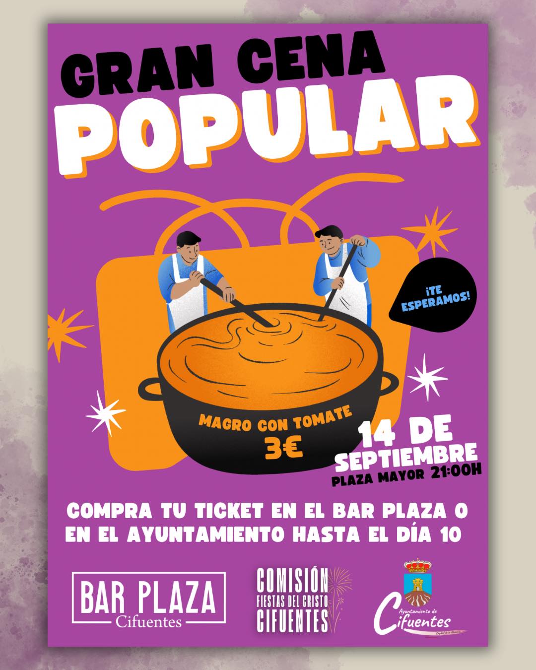 Gran Cena Popular Cifuentes 2025