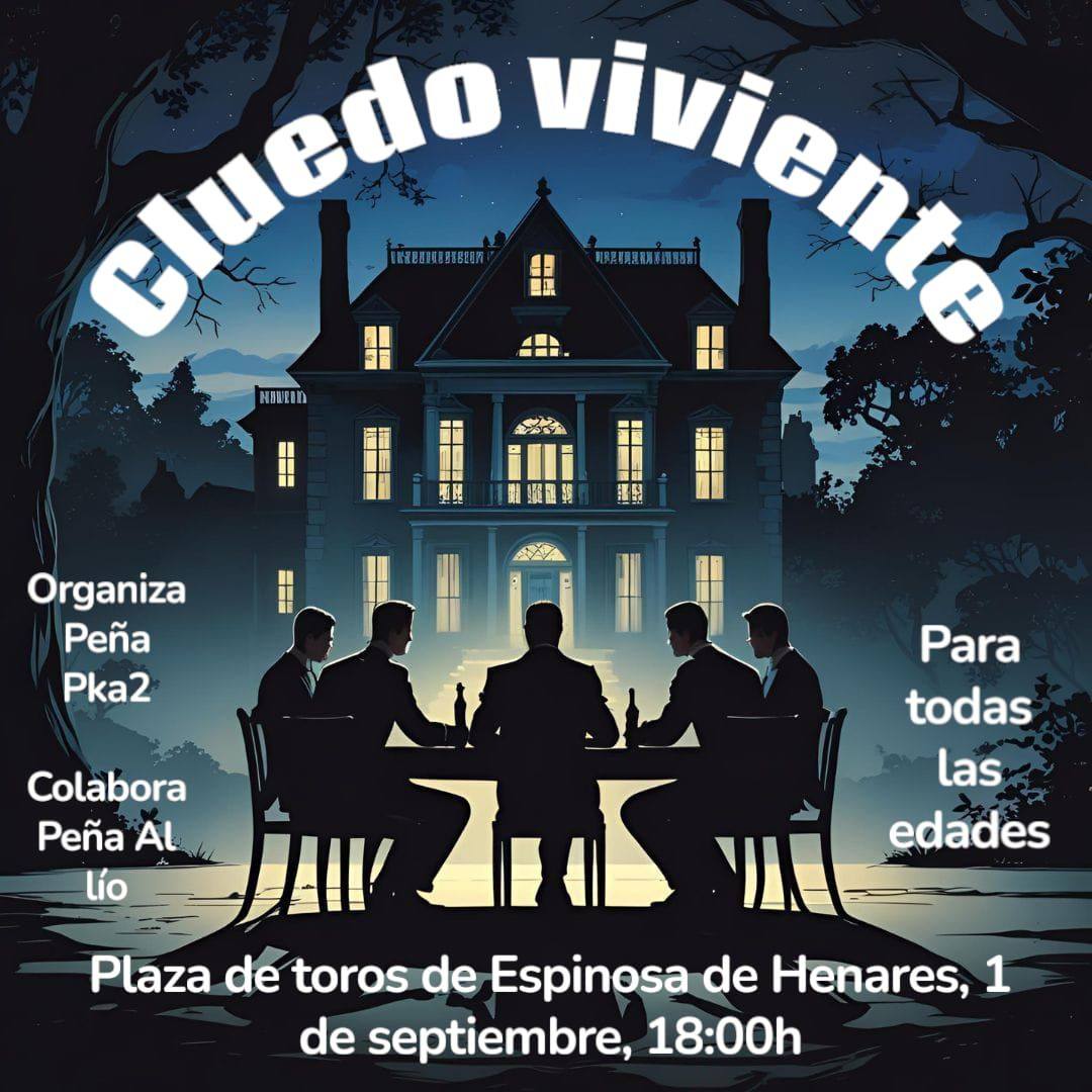 Lunes de Fiestas en Espinosa de Henares: agenda del 1 de septiembre